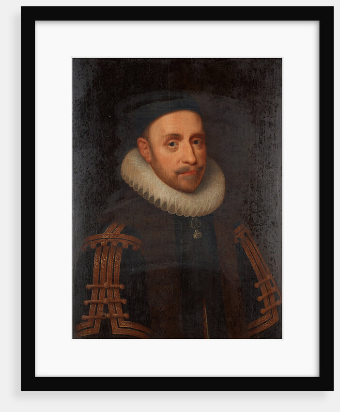 Gustavus Adolphus of Sweden by Jacob Hoefnagel
