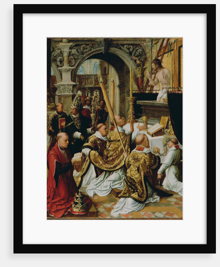 The Mass of Saint Gregory the Great, ca 1510-1520 by Adriaen Isenbrant