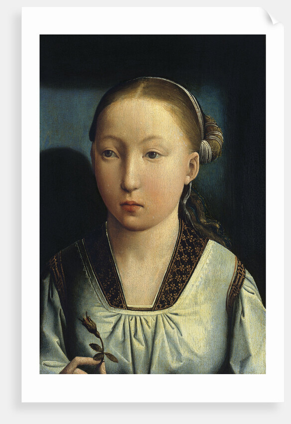 Portrait of Catherine of Aragon, c. 1496 by Juan de Flandes