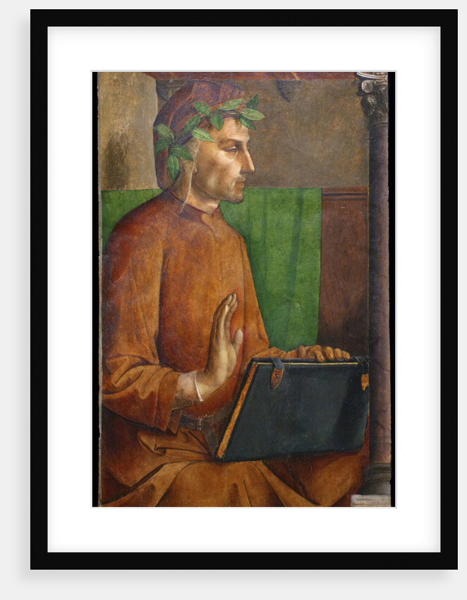 Portrait of Dante Alighieri (1265-1321) by Justus van Gent