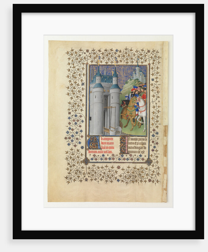 The Belles Heures of Jean de France, Duc de Berry, 1412-1416 by Limbourg brothers