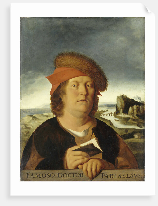 Portrait of Paracelsus by Quentin Massys
