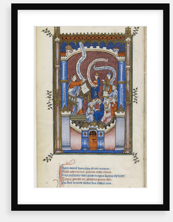 The Life of Saint Denis, 1317 by Master of the Vie de saint Denis
