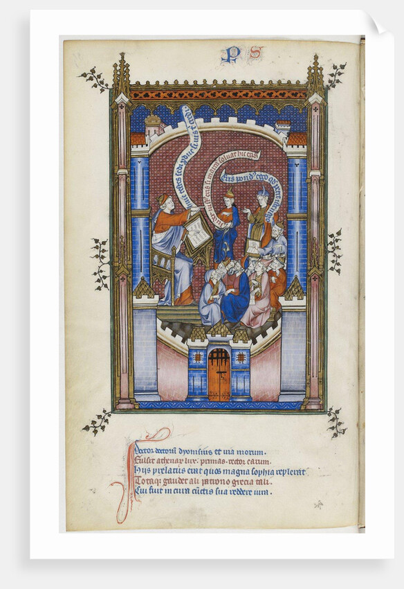 The Life of Saint Denis, 1317 by Master of the Vie de saint Denis