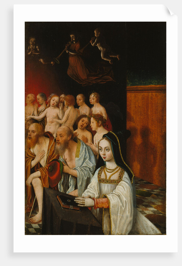 The Souls of the Just and Donor, c. 1520 by Jan Mostaert