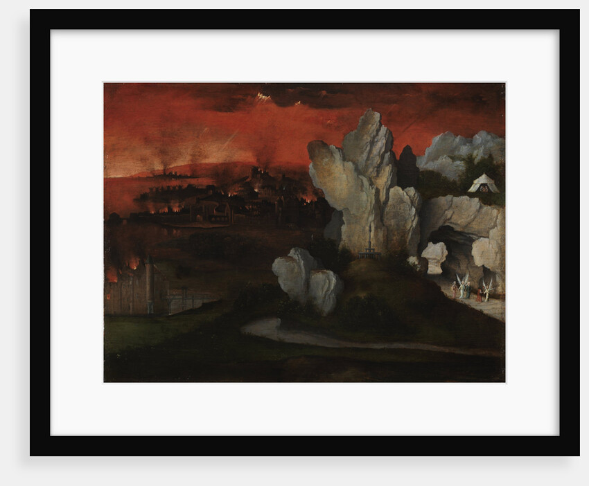 Landscape with the Destruction of Sodom and Gomorrah, c. 1520 by Joachim Patinir