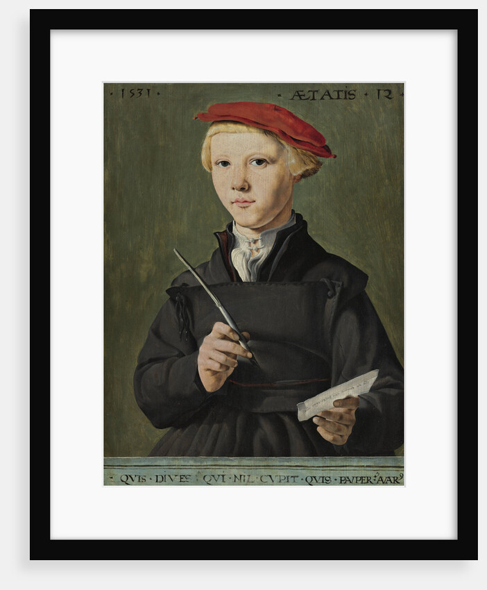 Portrait of a Young Scholar, 1531 by Jan Scorel van