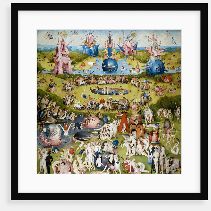 The Garden of Earthly Delights (Central panel) by Hieronymus Bosch