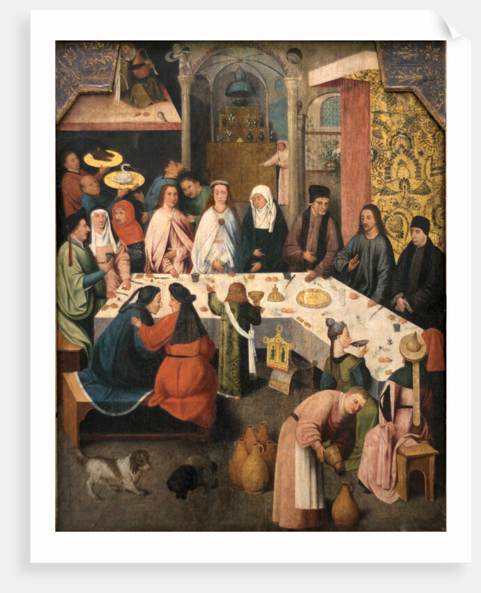 The Marriage Feast At Cana, ca 1550-1565 by Hieronymus Bosch
