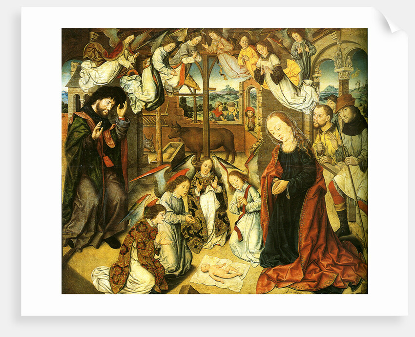 The Adoration of the Shepherds, c. 1500 by Aelbrecht Bouts