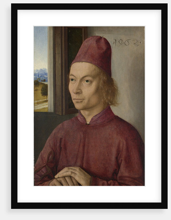 Portrait of a Man (Jan van Winckele?), 1462 by Dirk Bouts