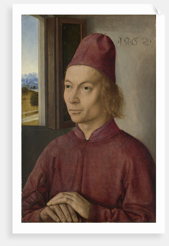 Portrait of a Man (Jan van Winckele?), 1462 by Dirk Bouts