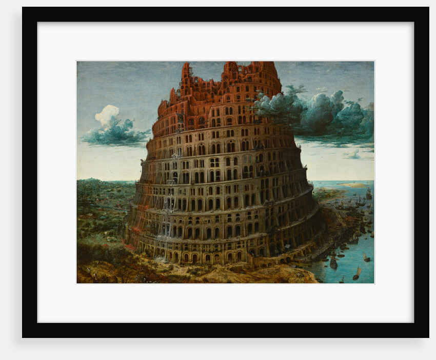 The Tower of Babel, c. 1565 by Pieter Bruegel the Elder