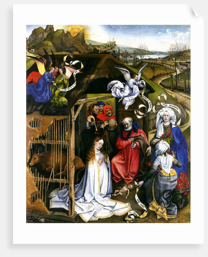 Nativity, c.1425 by Robert Campin
