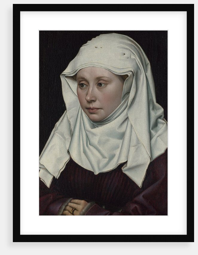 Portrait of a Woman, ca 1435 by Robert Campin