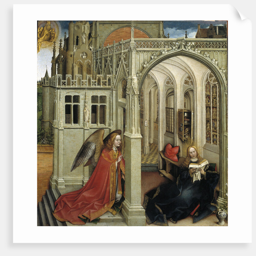 The Annunciation, 1418-1419 by Robert Campin