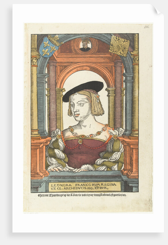 Portrait of Eleanor of Austria, 1539 by Pieter Coecke van Aelst the Elder