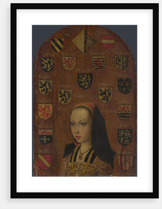 Margaret of Austria, c. 1495 by Pieter van Coninxloo