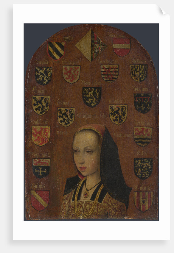 Margaret of Austria, c. 1495 by Pieter van Coninxloo