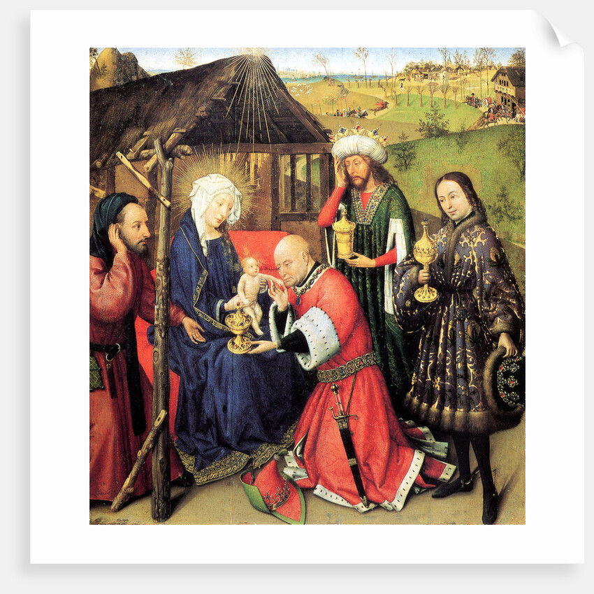 The Adoration of the Magi by Jacques Daret