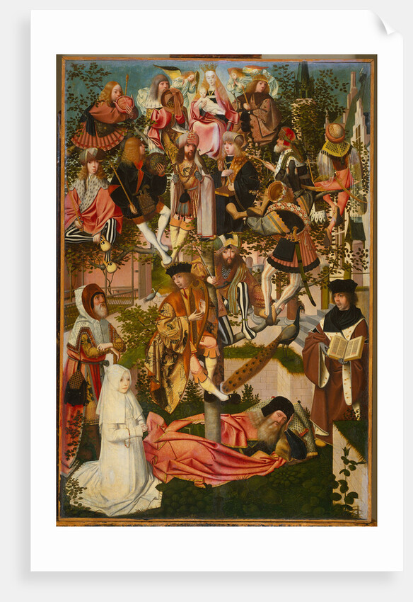 The Tree of Jesse, c. 1495 by Jans Geertgen tot Sint