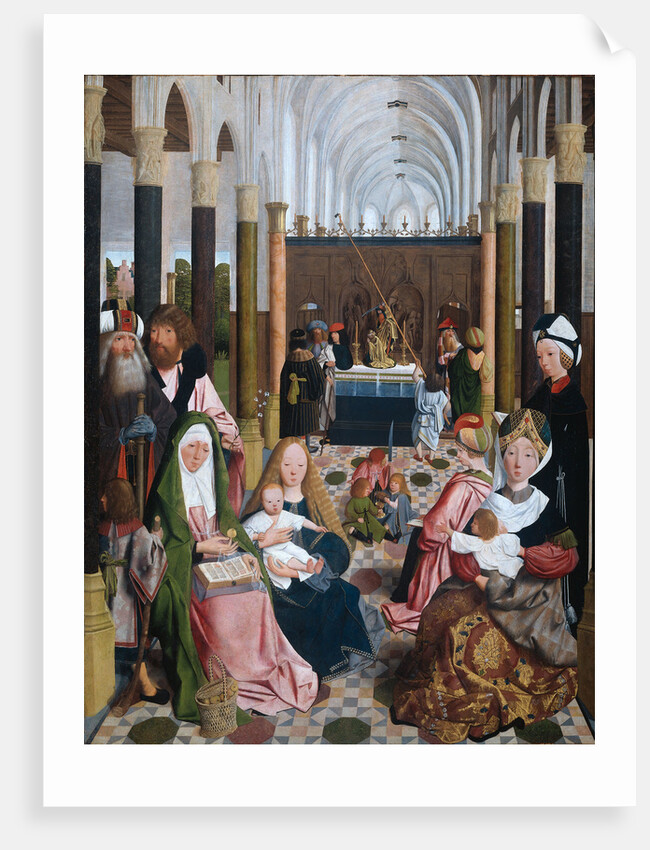 The Holy Kinship, 1493 by Jans Geertgen tot Sint