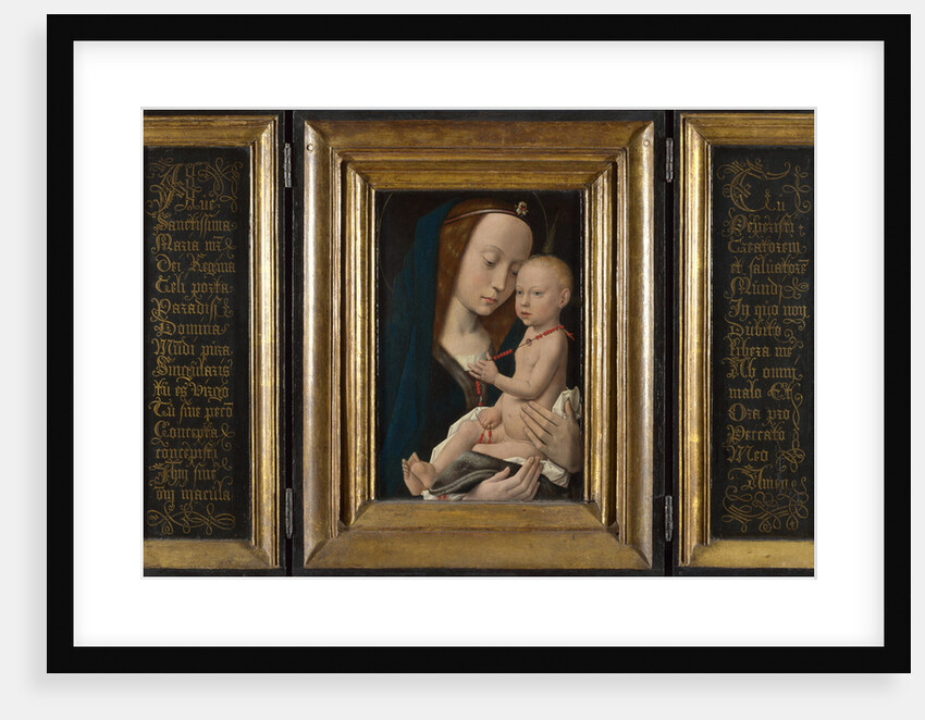 Virgin and Child, ca 1485 by Hugo van der Goes