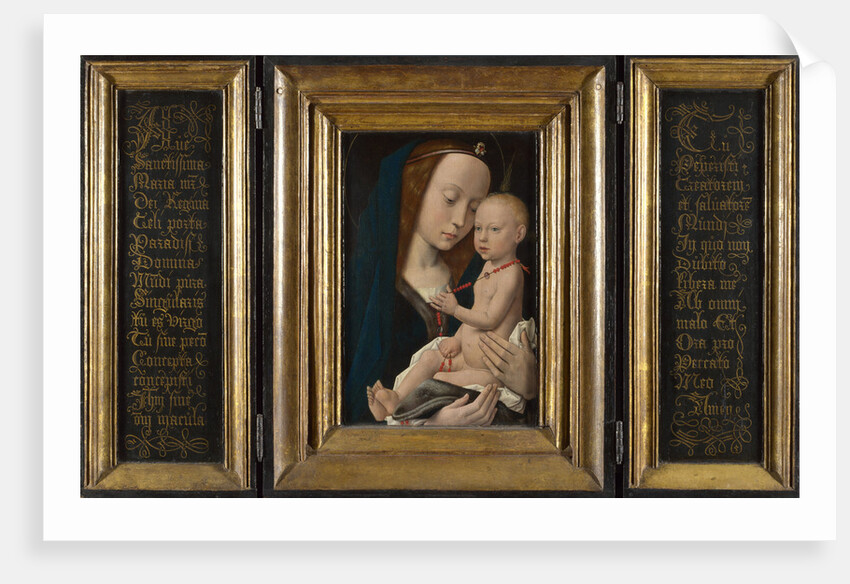 Virgin and Child, ca 1485 by Hugo van der Goes