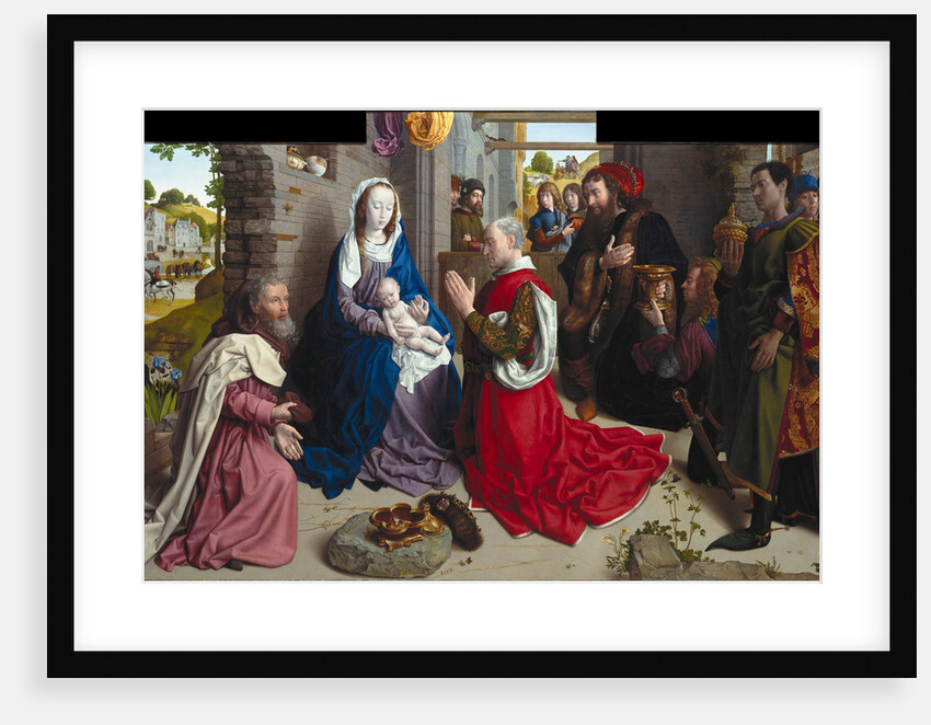 The Adoration of the Kings (Monforte Altar), ca 1470 by Hugo van der Goes