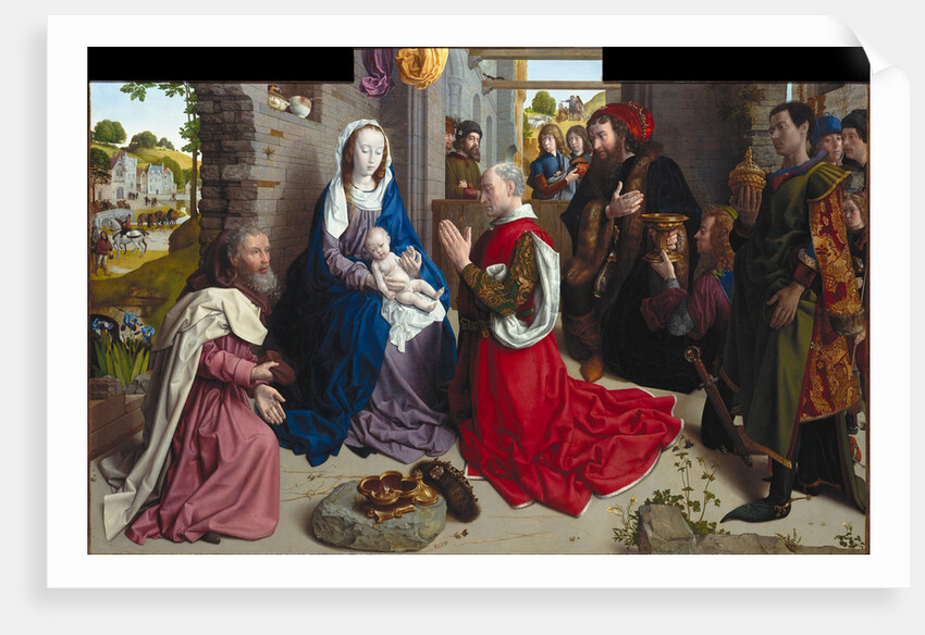 The Adoration of the Kings (Monforte Altar), ca 1470 by Hugo van der Goes
