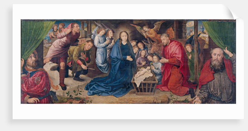 The Adoration of the Shepherds, c. 1480 by Hugo van der Goes