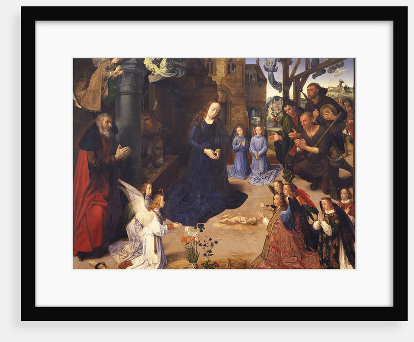 The Adoration of the Shepherds (The Portinari Triptych), ca 1478 by Hugo van der Goes