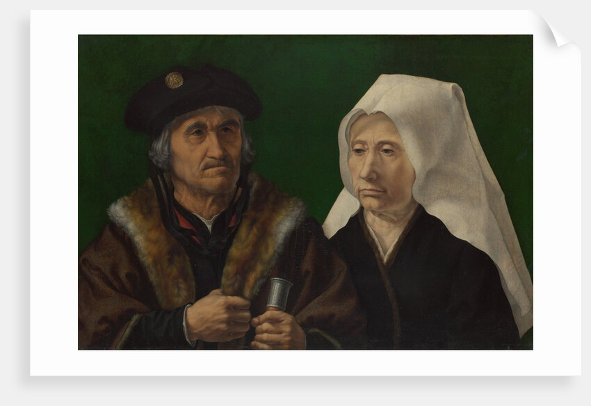 An Elderly Couple, c. 1520 by Jan Gossaert