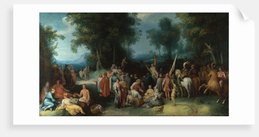 The Preaching of Saint John the Baptist, 1602 by Cornelis Cornelisz. van Haarlem