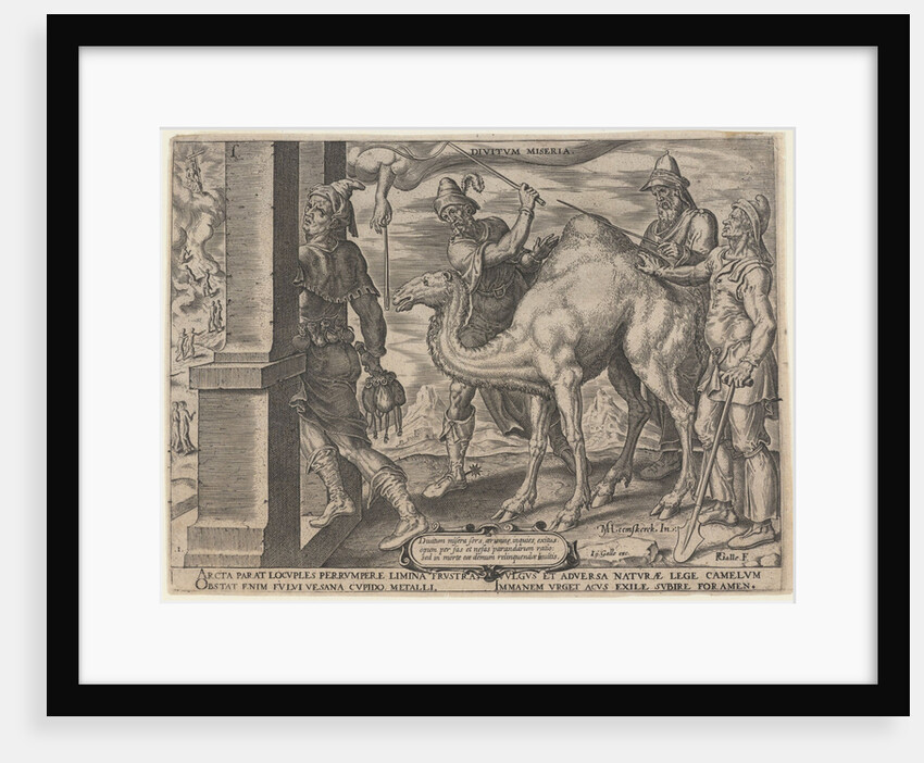 The Unhappy Lot of the Rich, 1563 by Maarten Jacobsz van Heemskerck