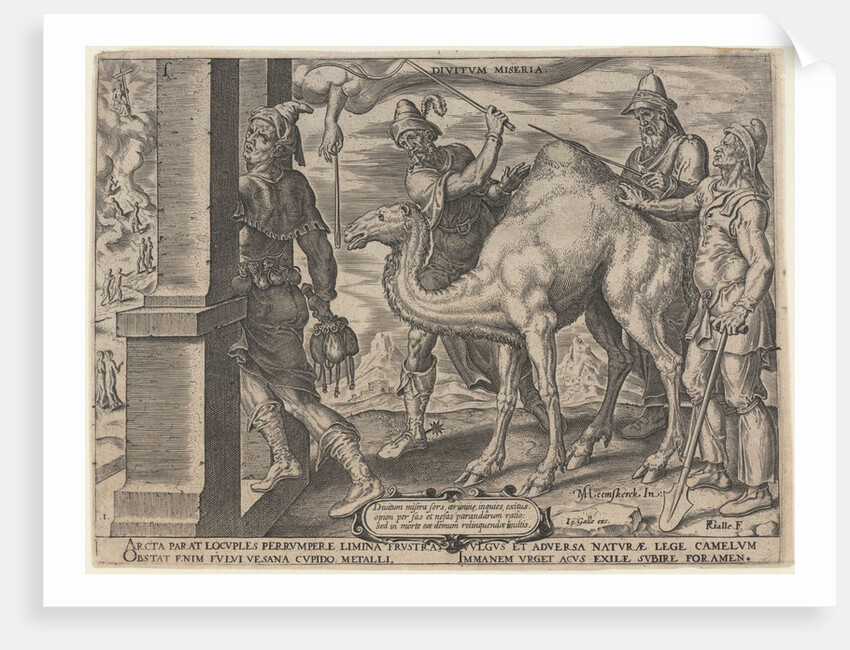The Unhappy Lot of the Rich, 1563 by Maarten Jacobsz van Heemskerck