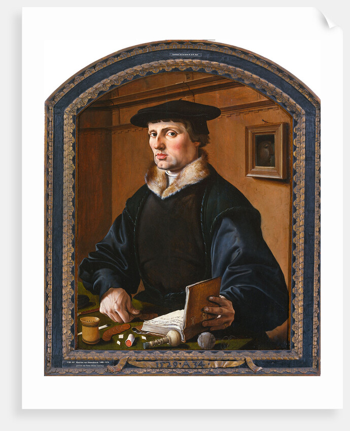 Portrait of a man, 1529 by Maarten Jacobsz van Heemskerck