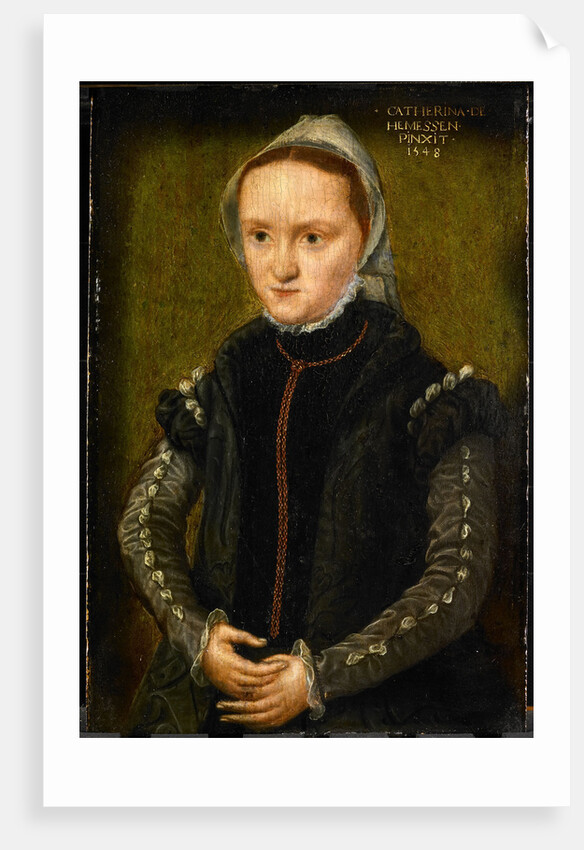 Self-Portrait, 1548 by Catharina van Hemessen