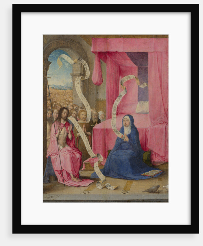 Christ appearing to the Virgin with the Redeemed of the Old Testament, c. 1500 by Juan de Flandes