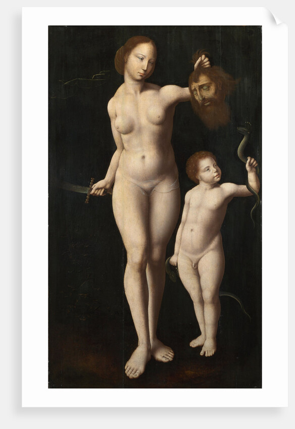 Judith and the Infant Hercules, c. 1525 by Meister der Mansi-Magdalena