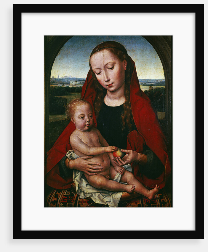 The Virgin and child, 1480-1490 by Hans Memling