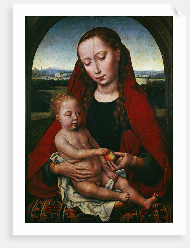 The Virgin and child, 1480-1490 by Hans Memling