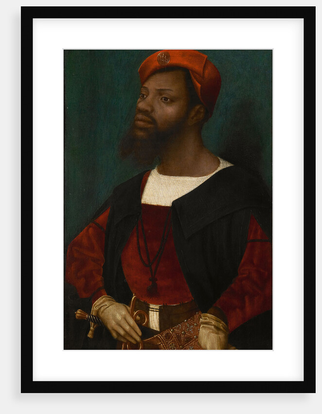 Portrait of an African man, ca 1530 by Jan Mostaert