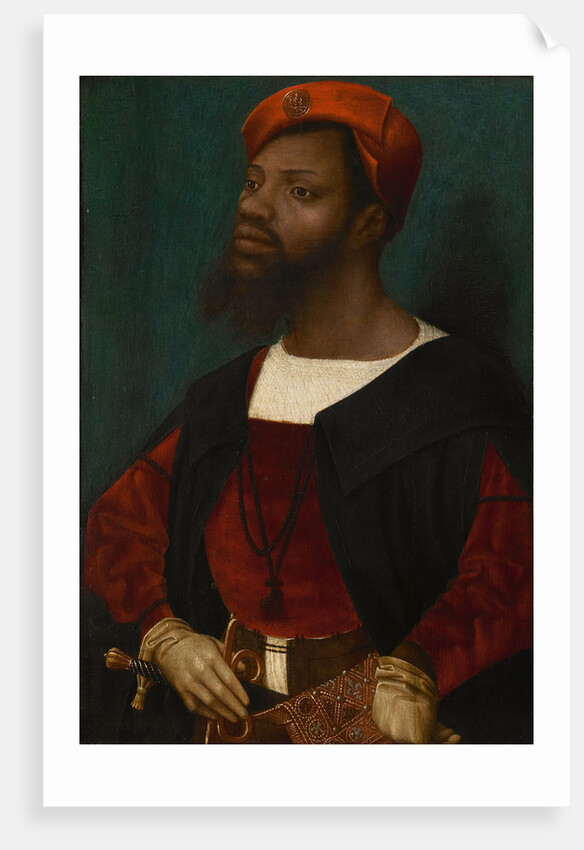 Portrait of an African man, ca 1530 by Jan Mostaert