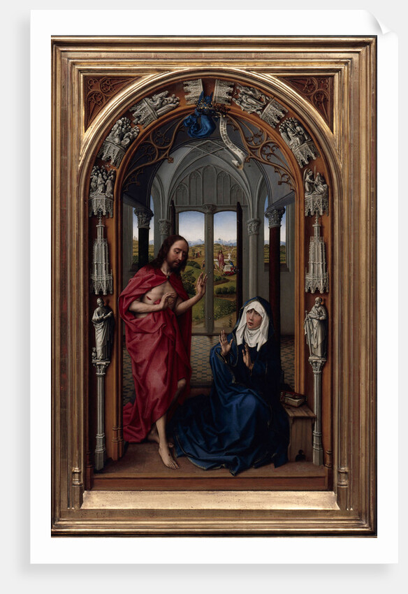 The Altar of Our Lady (Miraflores Altar), c. 1440 by Rogier van der Weyden