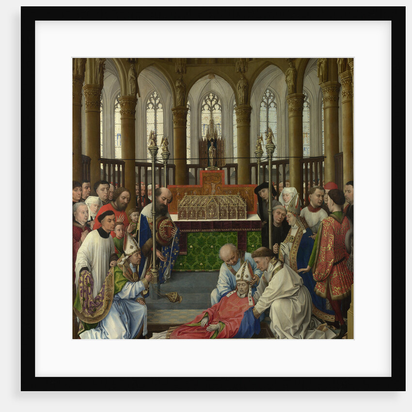 The Exhumation of Saint Hubert, 1430s by Rogier van der Weyden
