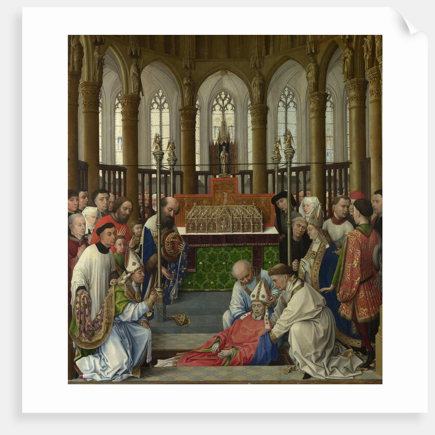 The Exhumation of Saint Hubert, 1430s by Rogier van der Weyden