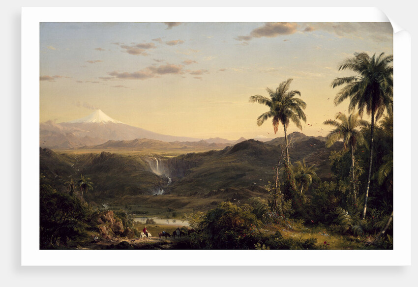 Cotopaxi, 1855 by Frederic Edwin Church
