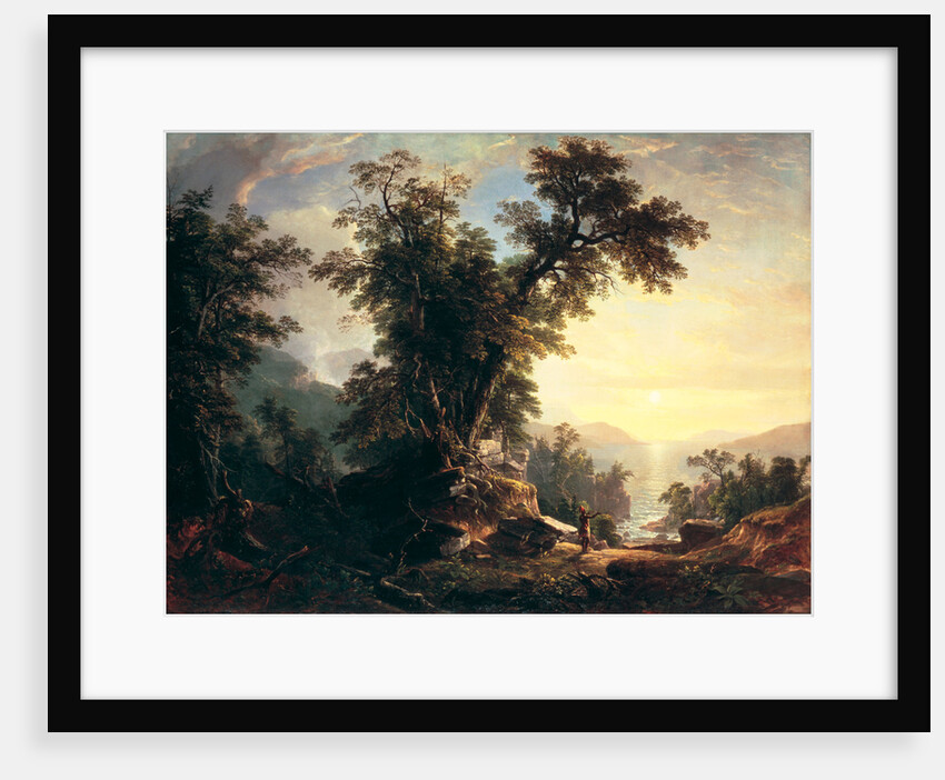 The Indians Vespers, 1847 by Asher Brown Durand