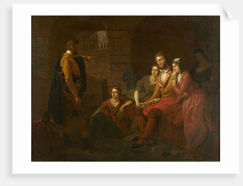 Lafayette in Prison at Olmütz, 1850 by Tompkins Harrison Matteson